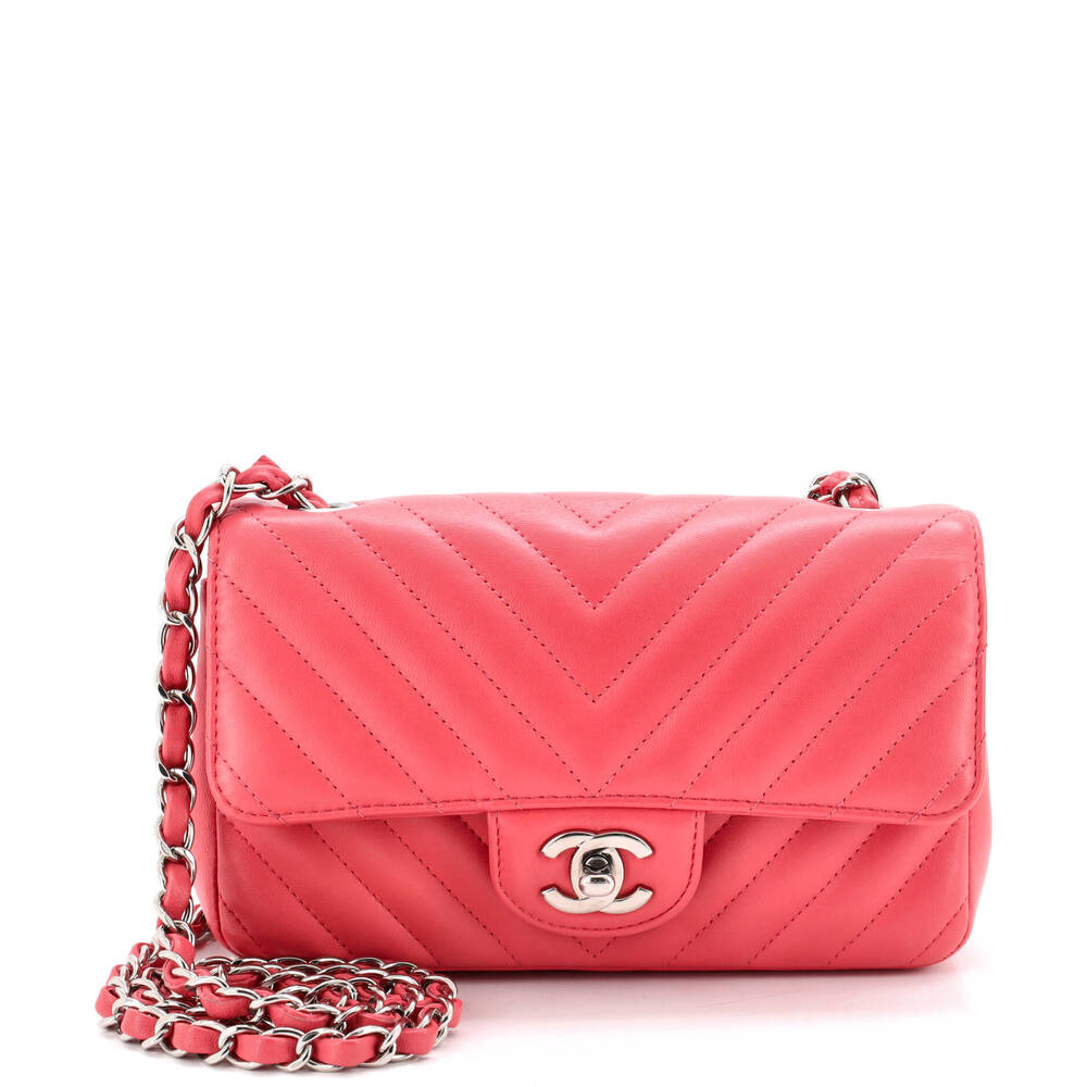 Chanel Classic Single Flap Bag Chevron #313531C43B
